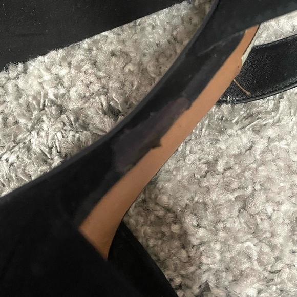 Steve Madden Kierra black chunky platform heels size 10 - Picture 7 of 13